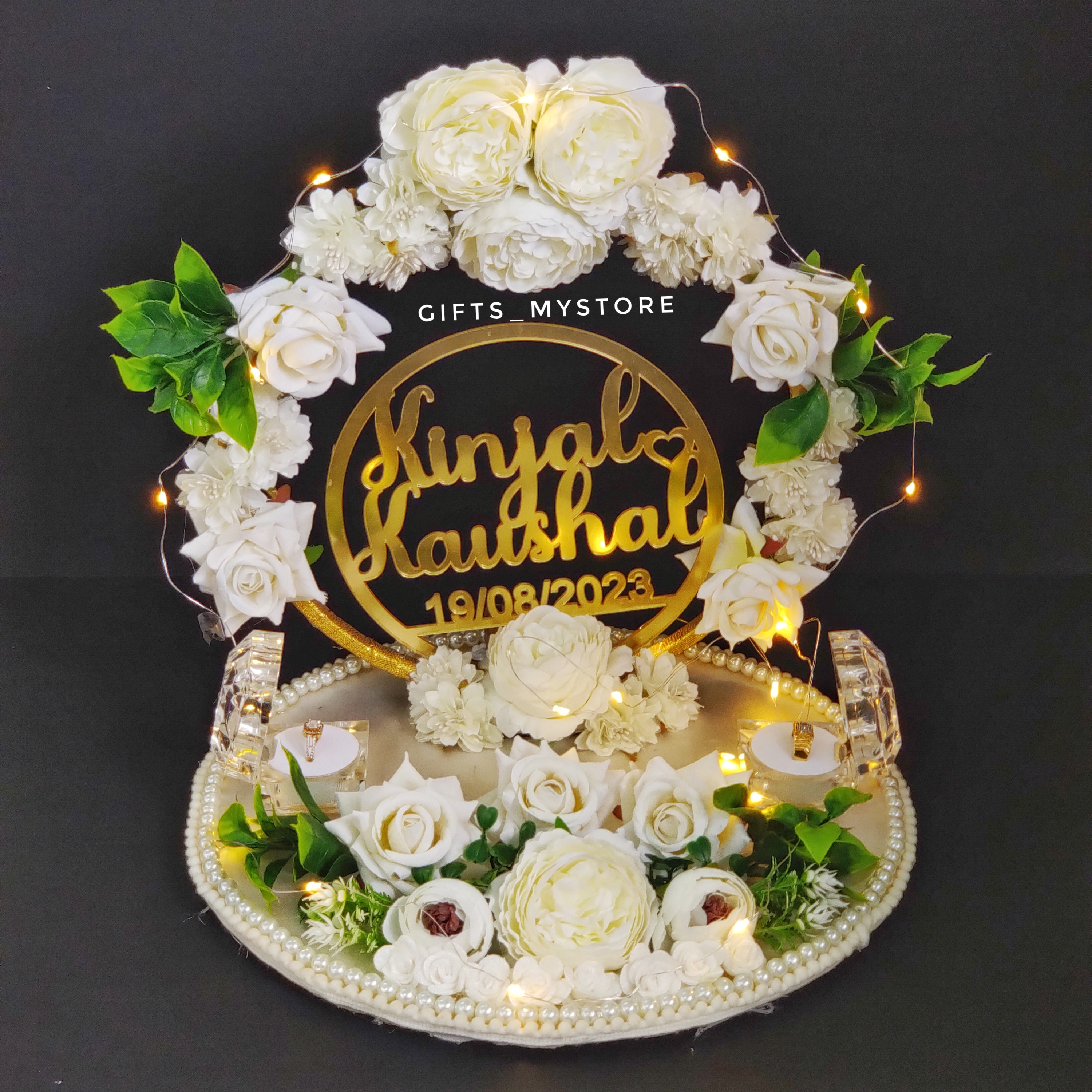 WHITE AESTHETIC PLATTER